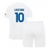 Inter Milan Lautaro Martinez #10 Dětské Oblečení Venkovní Dres 2023-24 Krátkým Rukávem (+ trenýrky)